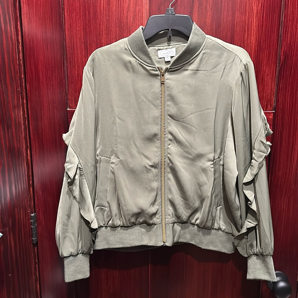 Mud Pie Bomber style jacket.